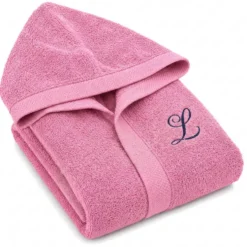 Accappatoio con cappuccio Elegant Rosa