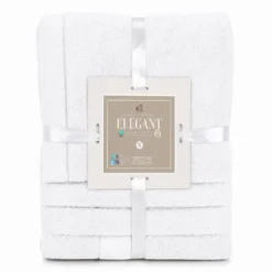 Accappatoio con cappuccio Elegant Bianco