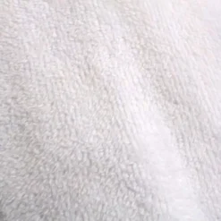 Accappatoio con cappuccio in Spugna Coral Bianco