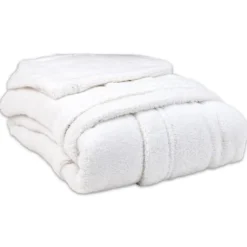 Accappatoio in Cotone con cappuccio Zero Bianco