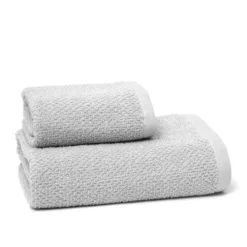 Asciugamano chicco di riso grigio