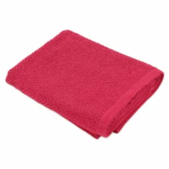 Asciugamano chicco di riso Rosso Fragola