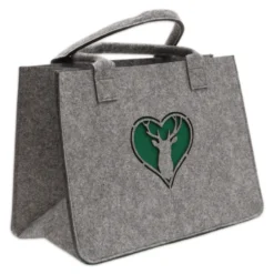 Borsa in pannolenci Renna Verde