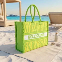 Borsa Mare con zip Bellissima Verde