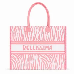Borsa Mare con zip Bellissima Rosa