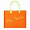 Borsa Mare con zip Zero Pensieri Arancione
