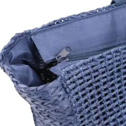 Borsa Mare in Paglia Alessia Blu