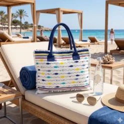 Borsa Mare + Pochette Love Fish
