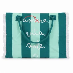 Borsa Spiaggia Amore Mare Verde