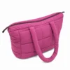 Borsa Tote trapuntata puffer Louise Fucsia