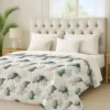 Boutis copriletto Double face Fiona Ginkgo Soft Singolo