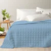 Boutis copriletto Kim double Blu - Polvere Singolo