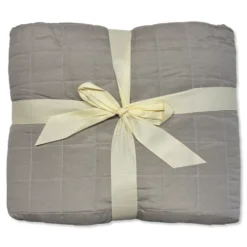 Boutis copriletto Kim double Naturale - Tortora Singolo