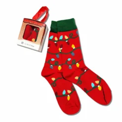 Calze Natalizie in Scatola Regalo Addobbi