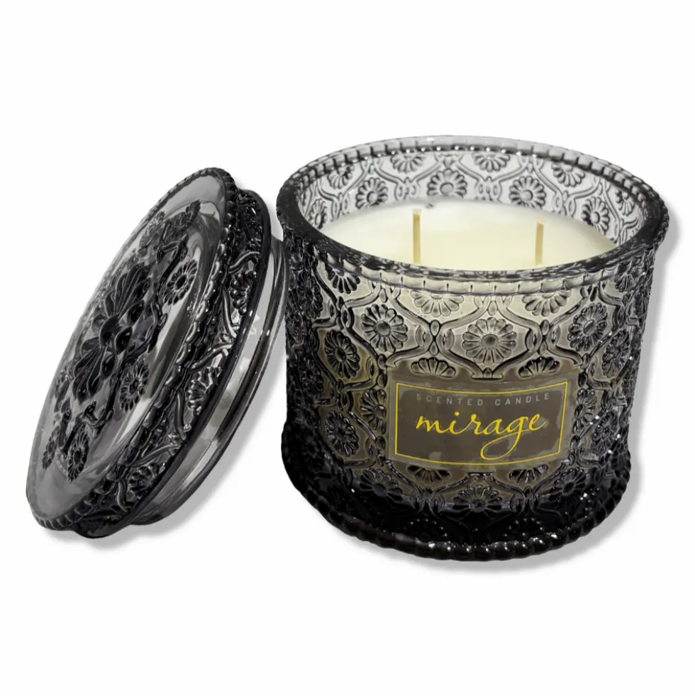 Candela profumata Black Musk in Vetro in Scatola Regalo