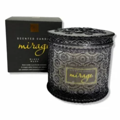 Candela profumata Black Musk in Vetro in Scatola Regalo