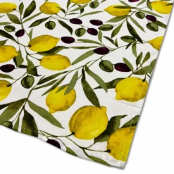 Canovaccio cucina Limoni e olive