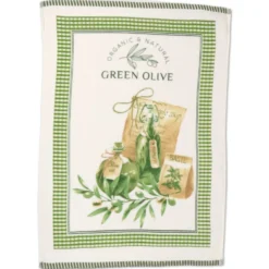 Canovaccio cucina spugna Farm Daily Olive