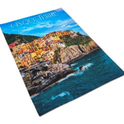 Canovaccio stampa digitale Souvenir Boccadasse le Cinque terre