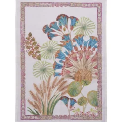 Canovaccio Tessitura Toscana Papyro Blue 100% Lino