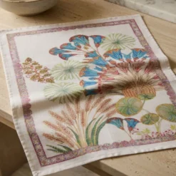 Canovaccio Tessitura Toscana Papyro Blue 100% Lino