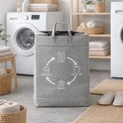 Cesta Laundry Isabel Grigia