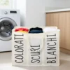 Cesta Laundry 3 scomparti Sonia Panna