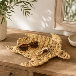 Cestino Tartaruga in Banano intrecciato piccolo
