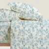 Completo Lenzuola Alys Blu Matrimoniale