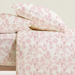 Completo Lenzuola Alys Rosa Singolo