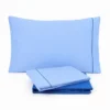 Completo Lenzuola Amelia Matrimoniale Azzurro Blu