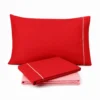 Completo Lenzuola Amelia Rosa/Rosso Singolo