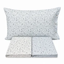 Completo Lenzuola Armonia fiorellini azzurro Singolo