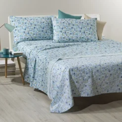 Completo Lenzuola Caleffi Orleans Anice Matrimoniale