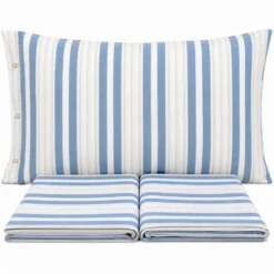 Completo Lenzuola Cannes Blu Matrimoniale