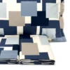 Completo Lenzuola City azzurro singolo