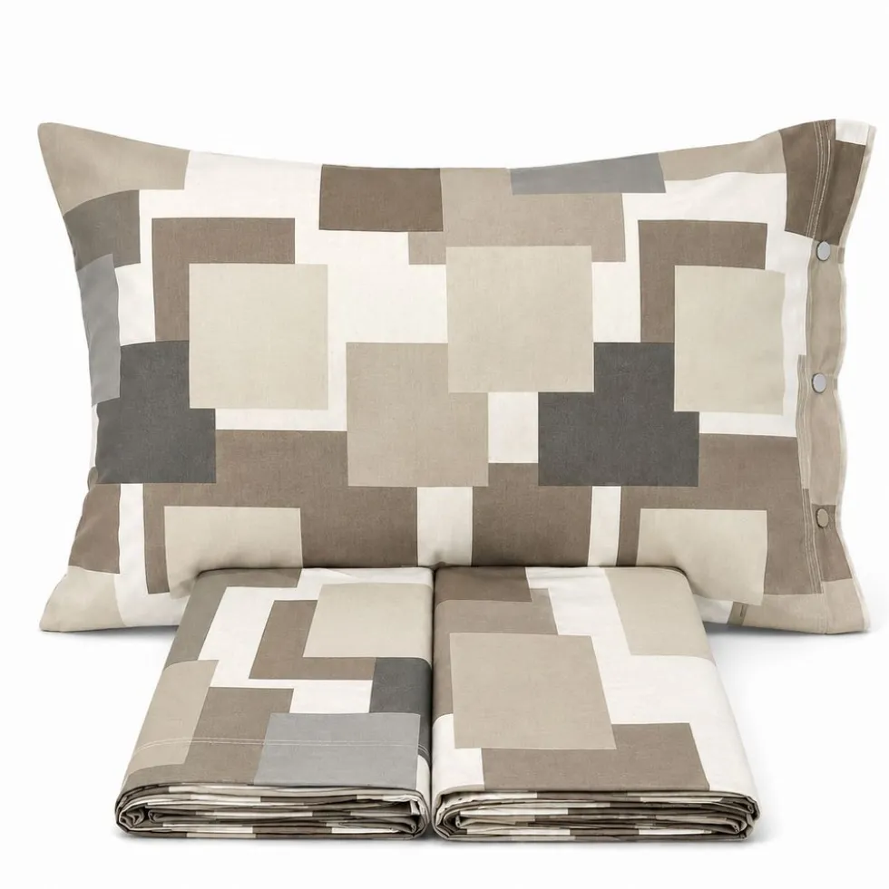Completo Lenzuola City beige singolo
