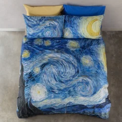 Completo Lenzuola Cog-Art La Notte Stellata Matrimoniale
