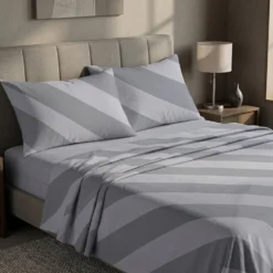 Completo Lenzuola Elite Grigio Piazza e mezzo