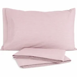 Completo Lenzuola Giusy Cavalieri Elegance Rosa Matrimoniale VAR. 206