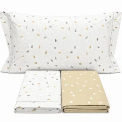 Completo Lenzuola Goccia beige Singolo