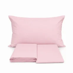 Completo Lenzuola lettino Rosa