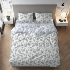 Completo Lenzuola magnolia azzurro Singolo