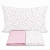 Completo Lenzuola Margherite rosa singolo