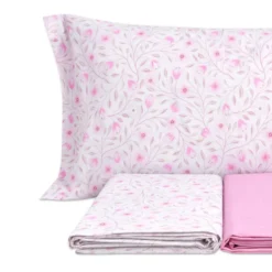 Completo Lenzuola Melody Rosa Singolo