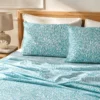 Completo Lenzuola Mersin coralli tiffany matrimoniale