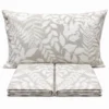 Completo Lenzuola natura beige matrimoniale