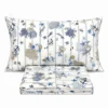 Completo Lenzuola Oceano rigato blu bianco Singolo
