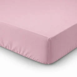 Completo Lenzuola Percalle Rosa Singolo