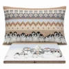 Completo Lenzuola Pinguini Beige Piazza e mezzo